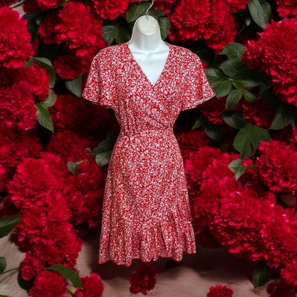 Naggoo Wrap Dress - Size Medium -